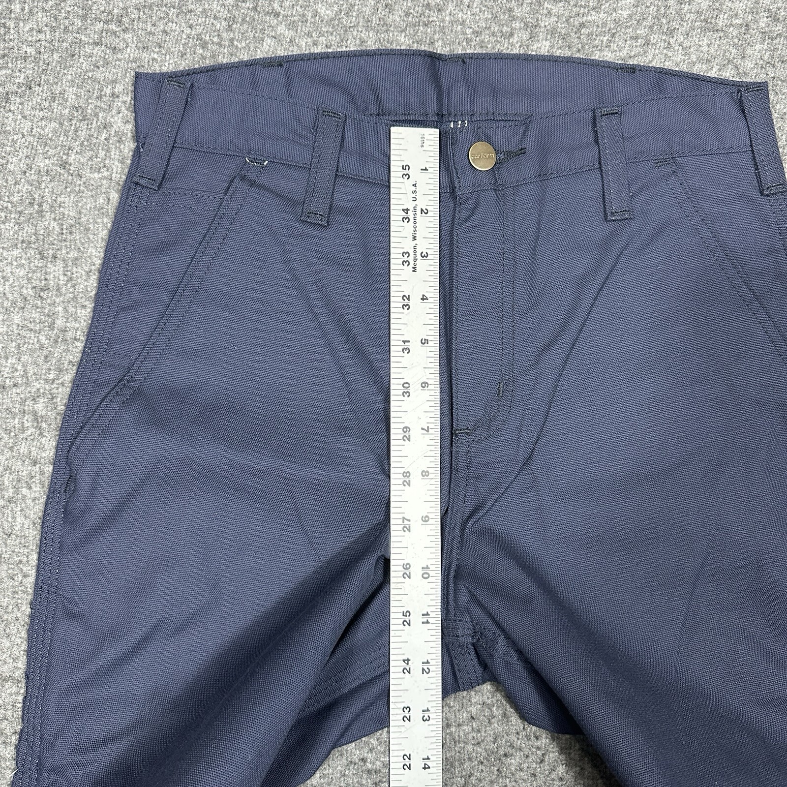 Carhartt Carpenter Dungaree Fit Lightweight Work Pants Men’s 28x28 Blue New