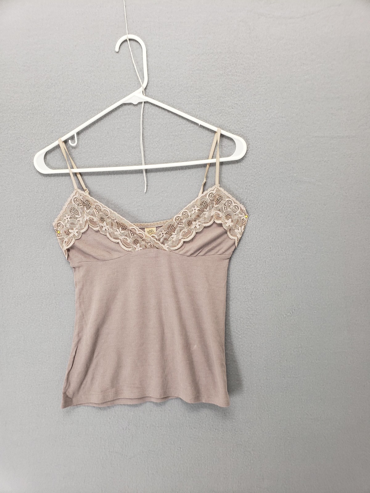 Only Hearts Camisole Womens Small Lace Trim Modal Spandex Tank Top Lingerie