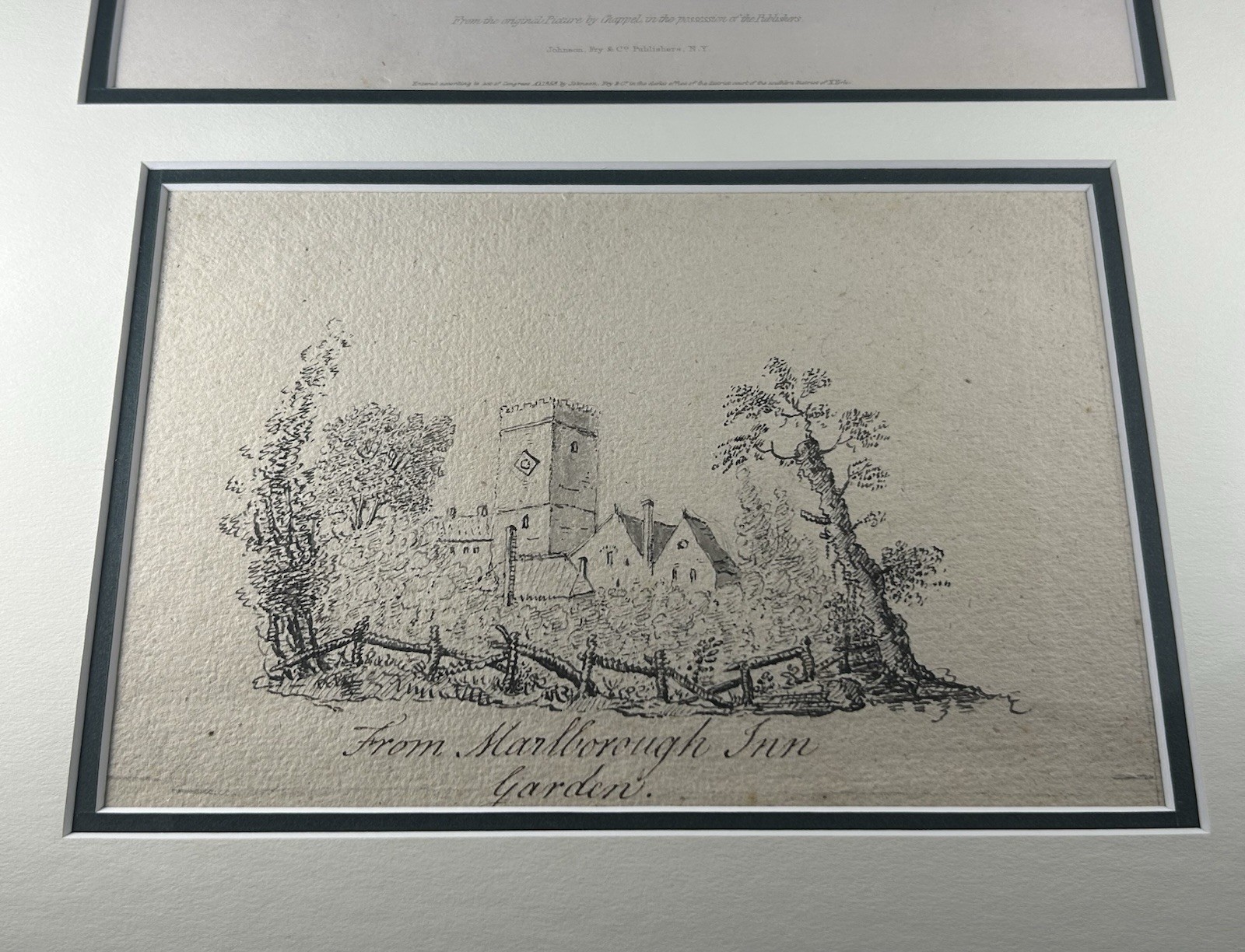 Sketch Hand-Drawn & Signed by Banastre Tarleton British Leader at Battle Cowpens