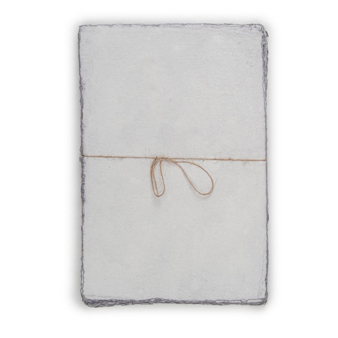 Watercolor Paper Cold Press 200 GSM Blank Handmade Cotton Deckle Edge 50 Sheets