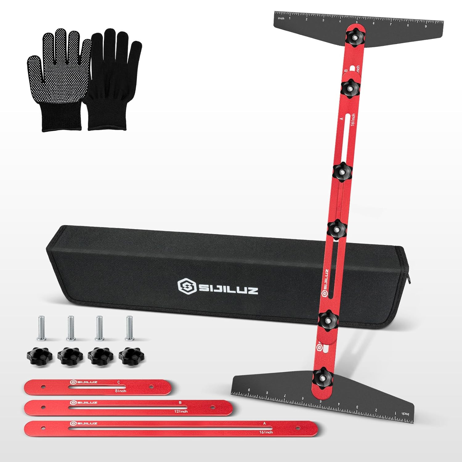 Stair Tread Template Tool, Solid Stair Gauge and Layout Tool, Stair Tread Gauge