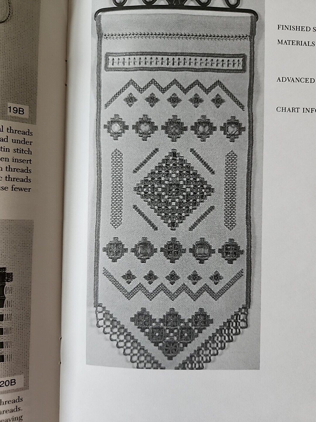 Hardanger Pattern 4 Books Beginner Keepsakes III Kay's Creations Advanced Chart