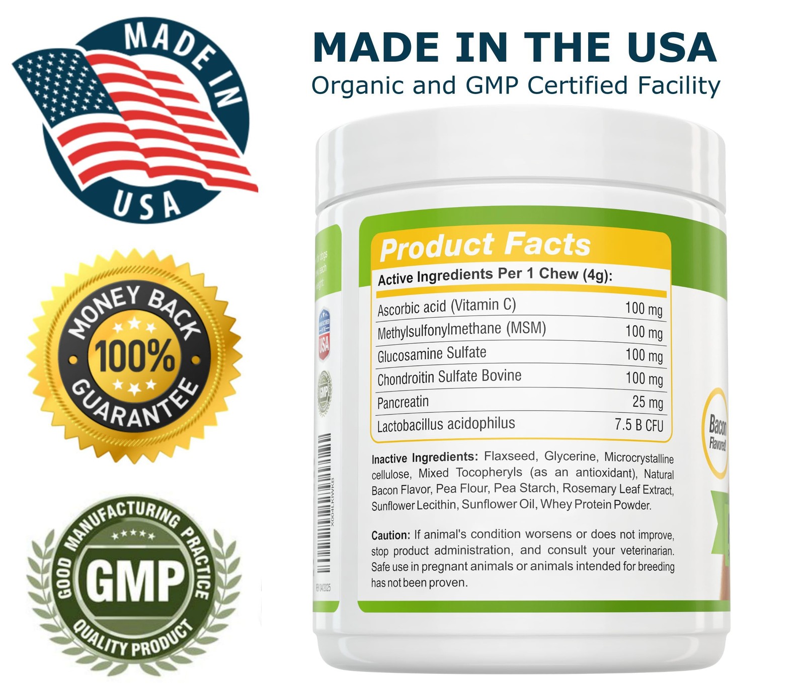 Amazing Probiotics for Dogs Eliminates Diarrhea and Gas with Hip Joint Pain R...