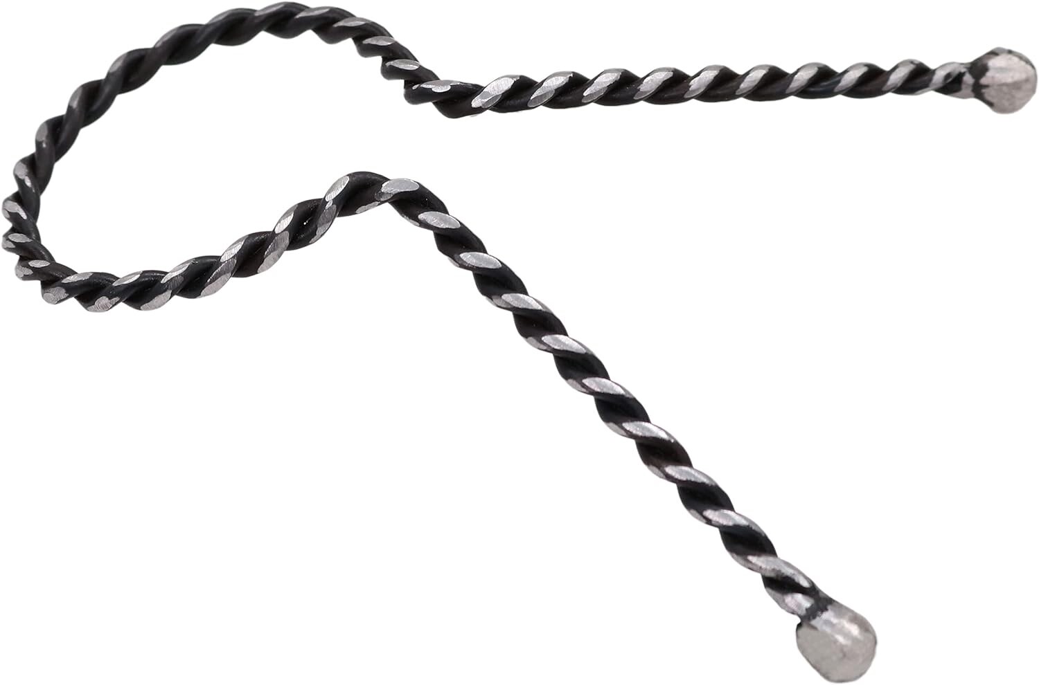 Iron Horn Rack Medieval Twisted Hand Forged Viking Drinking Ale Mead Stand Black