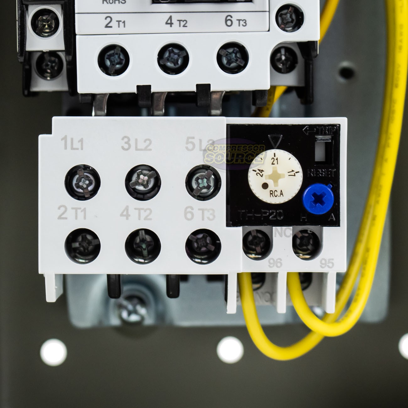 Magnetic Starter 15 HP 3 Phase 460v for Electric Air Compressor Motors