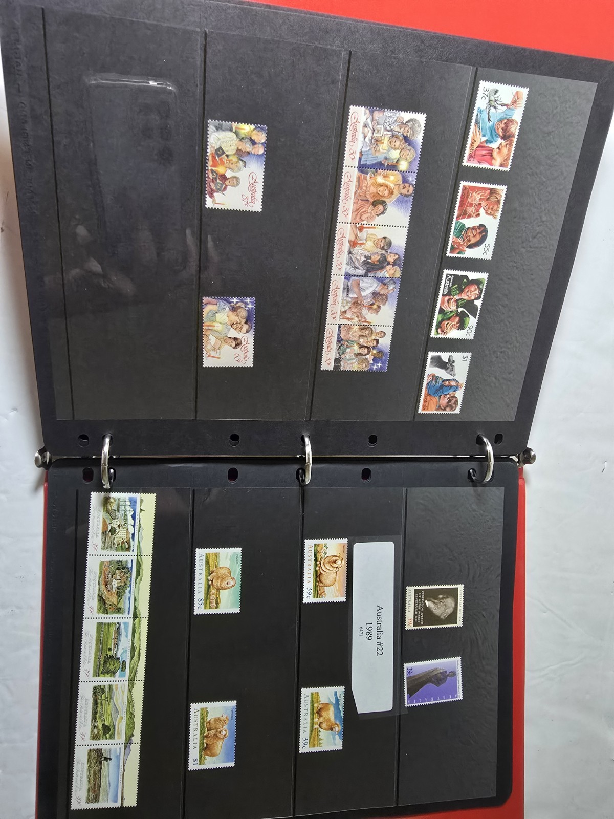 Joystamp: Australia Mint NH unique Stamps Album 1956 To 89 CV$356
