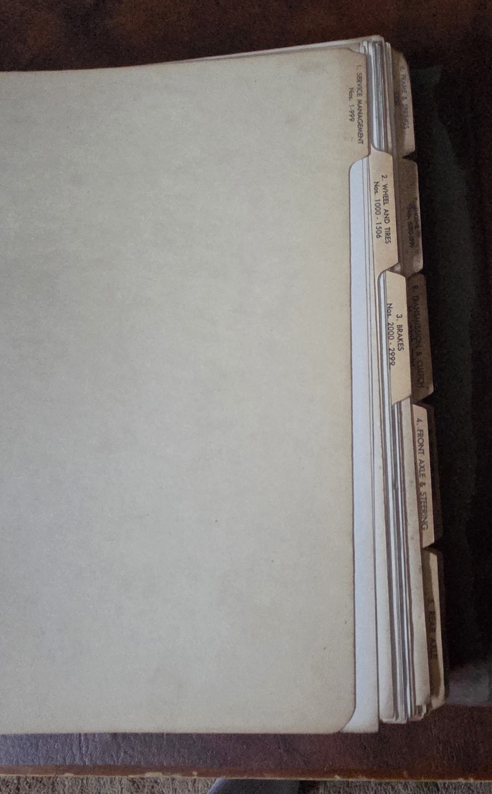 Hardcover Lincoln Zephyr Owners Club Service Bulletins In Spiral Binder