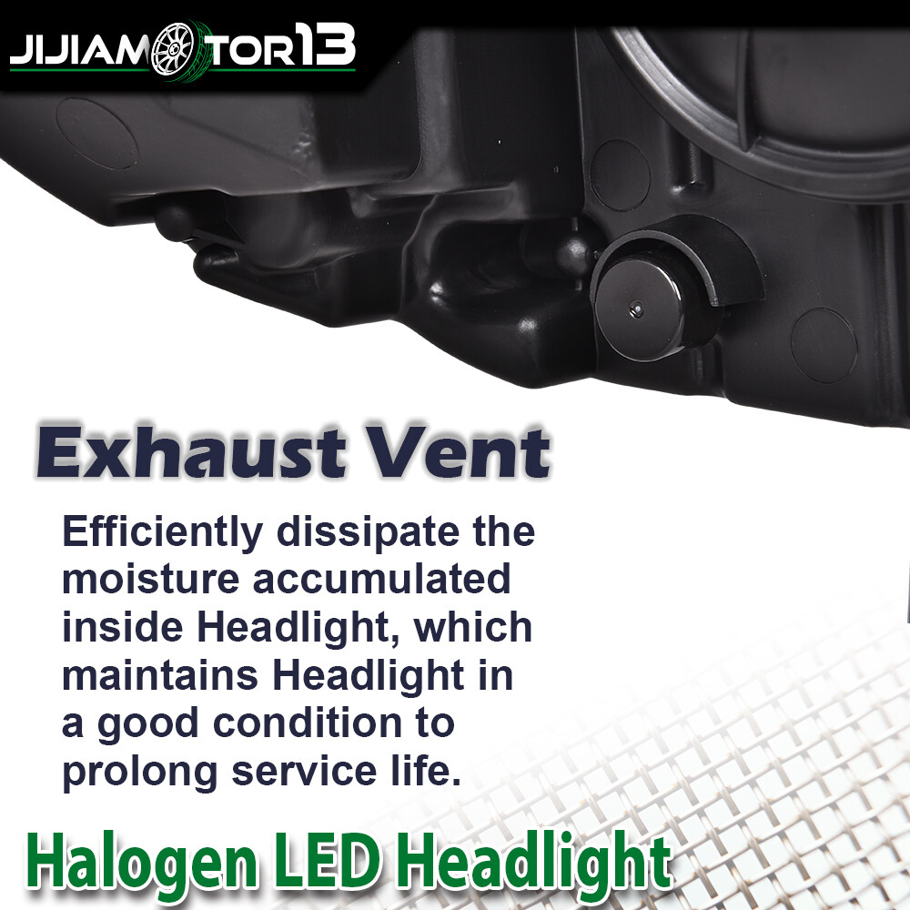 FIT FOR DODGE CHARGER 2015-2021 2022 HALOGEN HEADLIGHT LAMPS RIGHT + LEFT SIDE