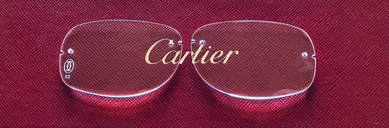 Cartier CT0058O Frame Demo Lenses Panther Demo Lenses Cartier Clear Demo Lenses