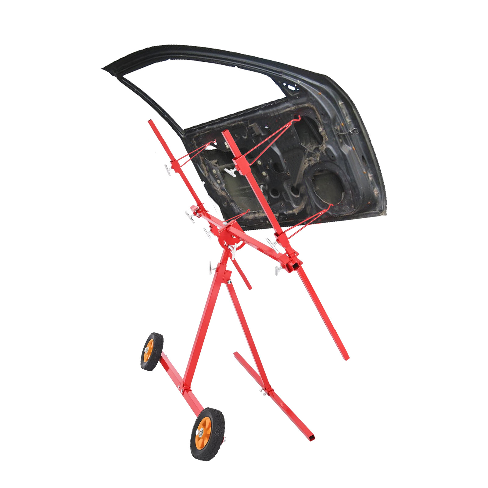 Auto Body Car Part Universal Panel Paint Stand Holds Hoods Doors Fenders Bumpers