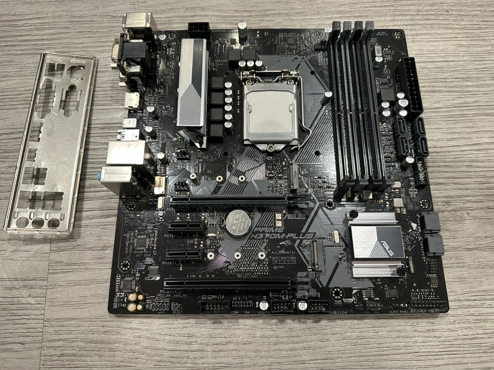 ASUS PRIME H370M-PLUS DDR4 H370 LGA 1151 Desktop Motherboard