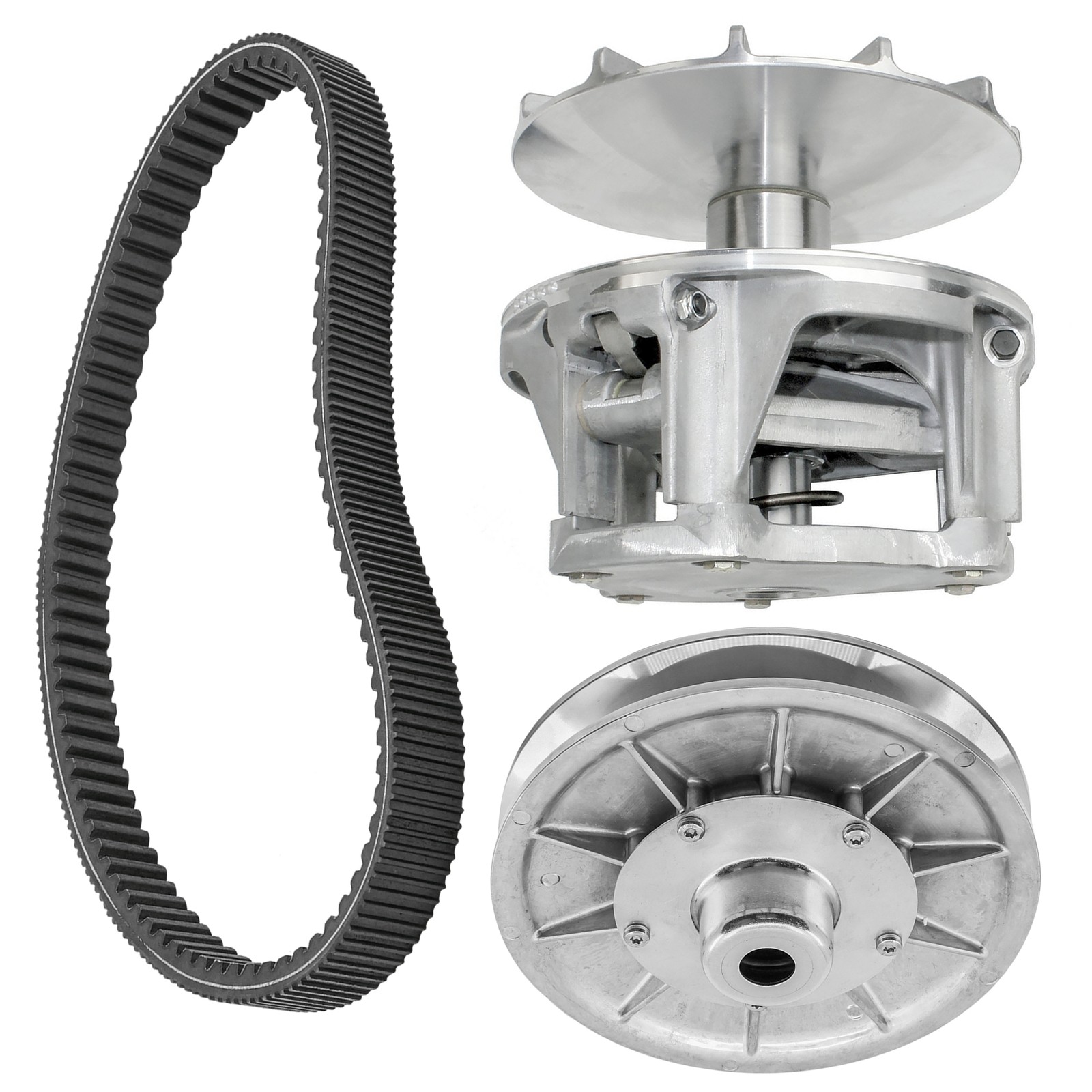 Caltric Primary & Secondary w/ Clutch Belt For Polaris Ranger 500 2017-2021