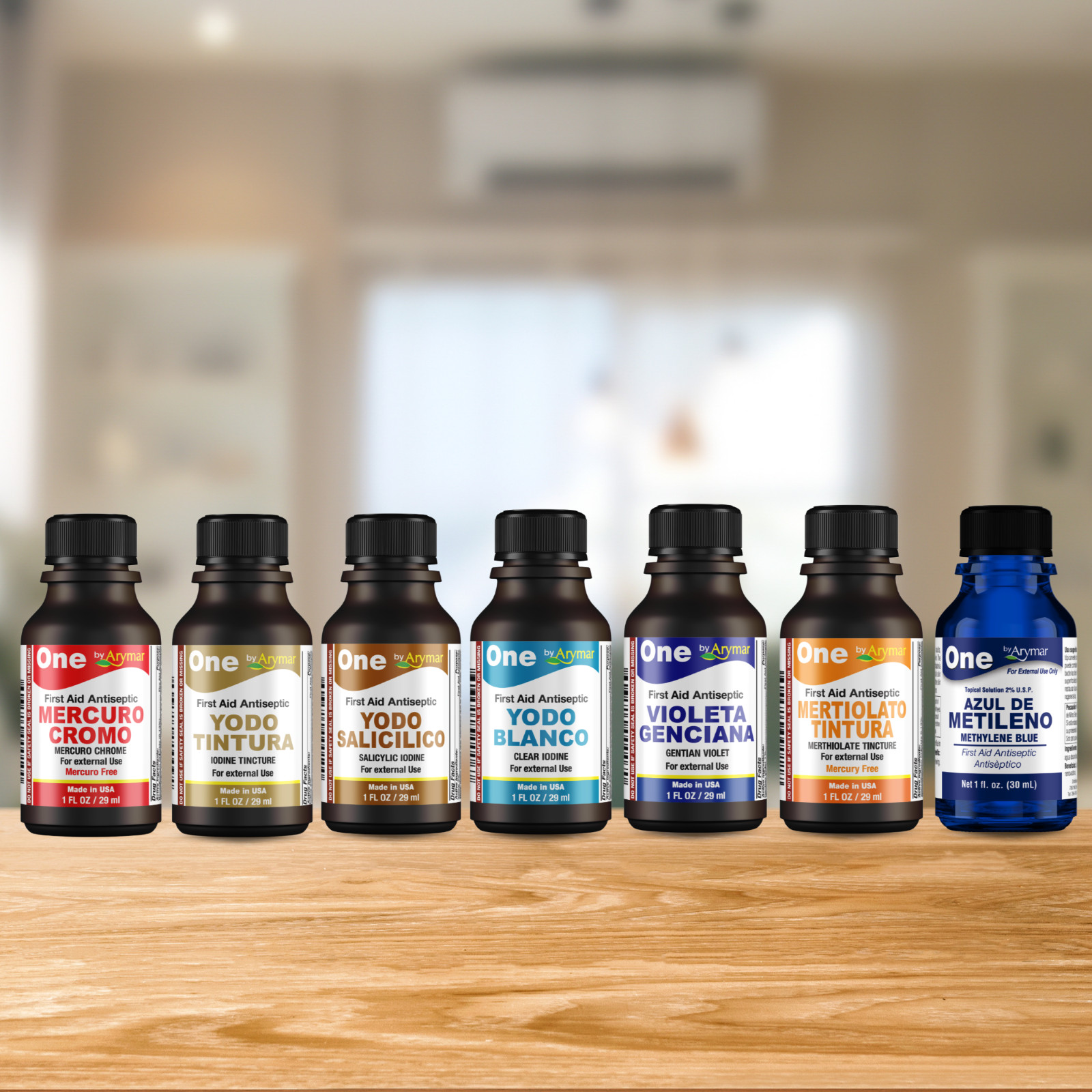 Arymar Violeta Genciana First Aid Antiseptic for Wounds, 1 fl oz (2-Pack)