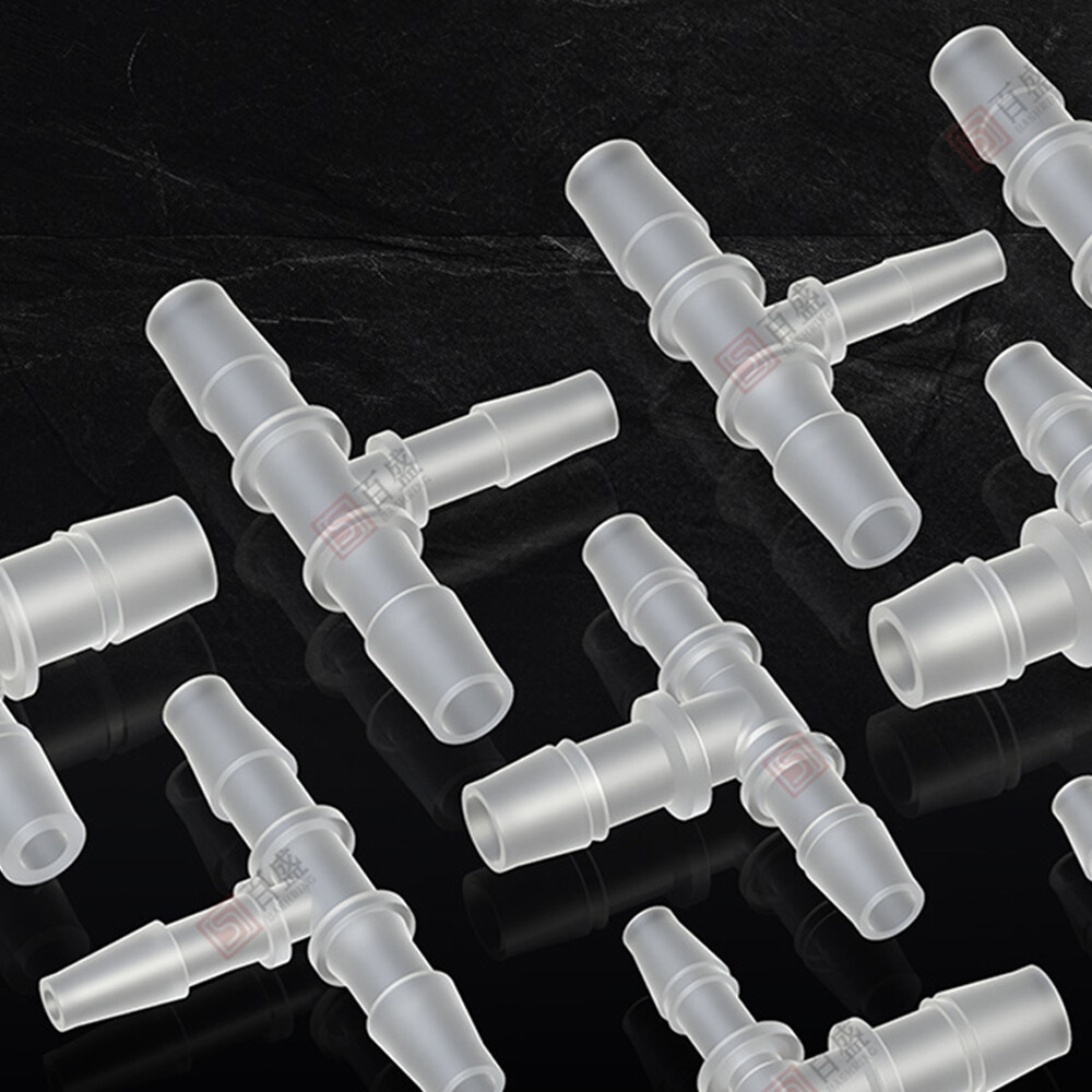 2-20mm T Piece 3 Way Plastic Joiner Barbed Reducer Connector Pipe Hose Water