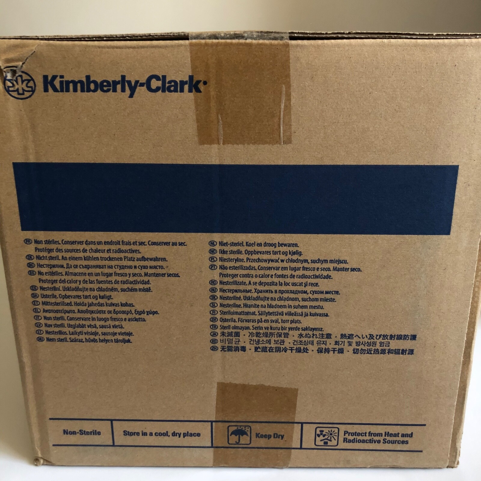 2000 Count Case - Kimberly Clark Nitrile Exam Gloves Size Large Exp. 11/2024
