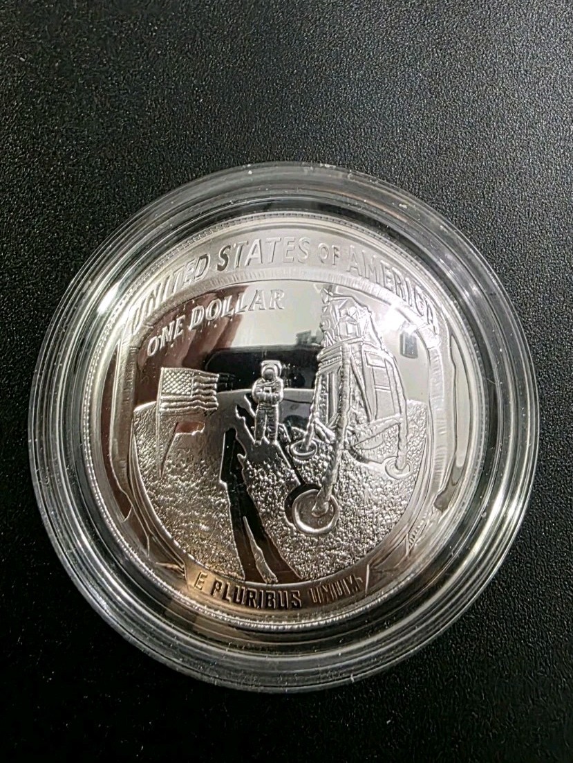 2019 P Apollo 11 Silver Dollar First Moon Landing SOMETHING DIFFERENT🔥AND COOL