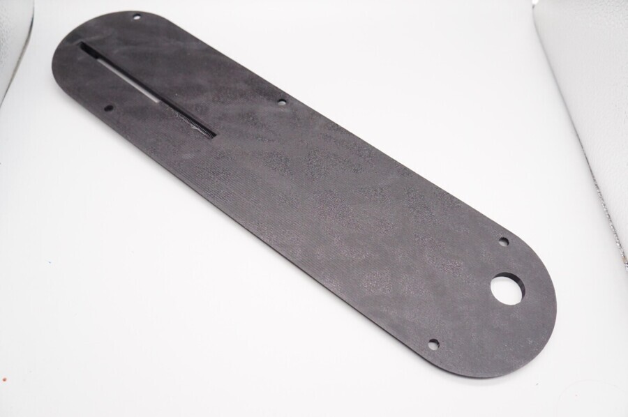 Single Piece Zero Clearance Throat Plate Dado Insert for Ridgid R4512 Table Saw