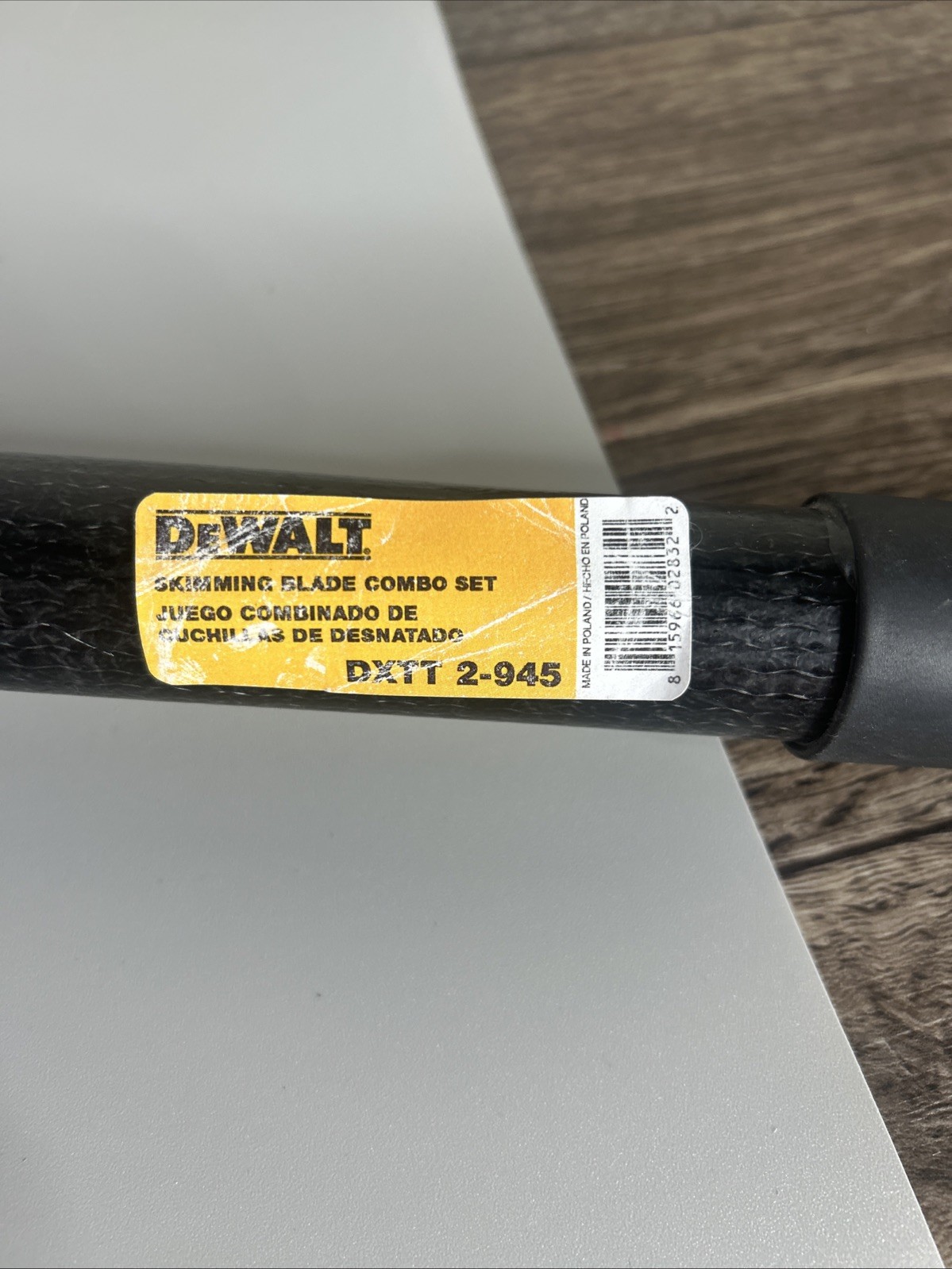 Dewalt Skimming Blade Extension Handle and Adapter Set DXTT 2-945