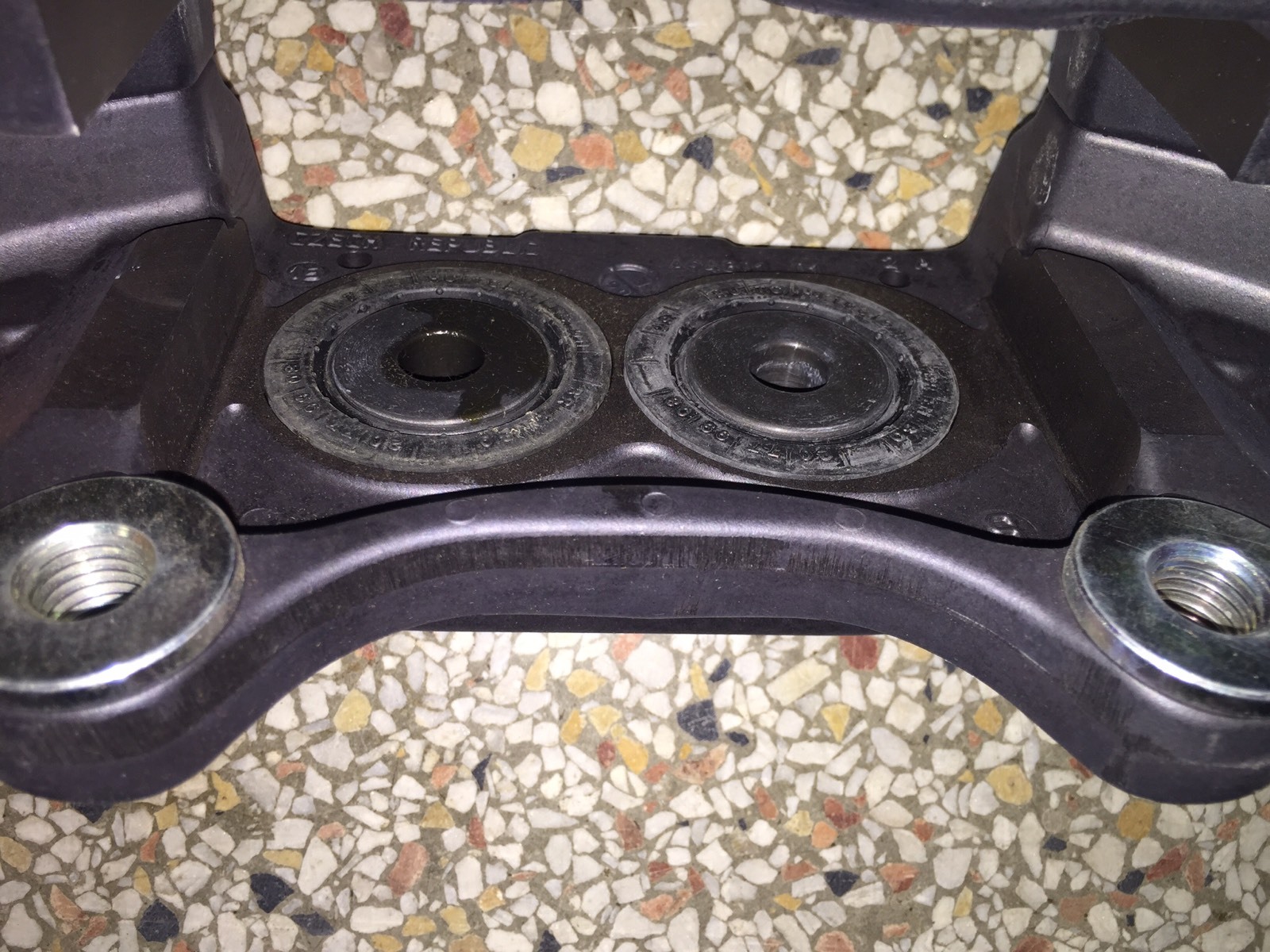 2013+ Cadillac ATS 4 Piston Brembo Front Brake Calipers w/pin kit & brake pads