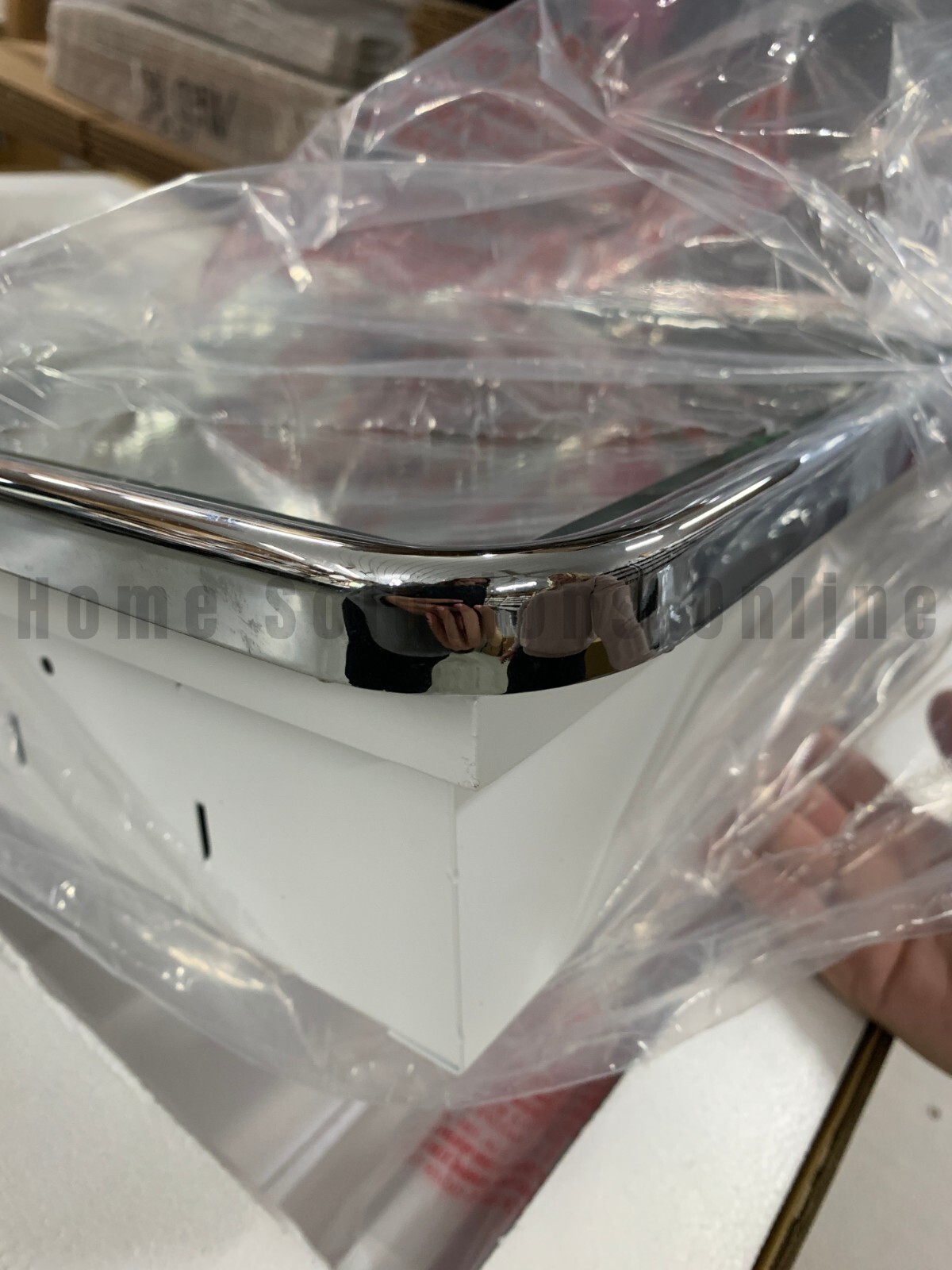 Pottery Barn Vintage Recessed Medicine Cabinet Chrome 17" x 27" #U200 READ