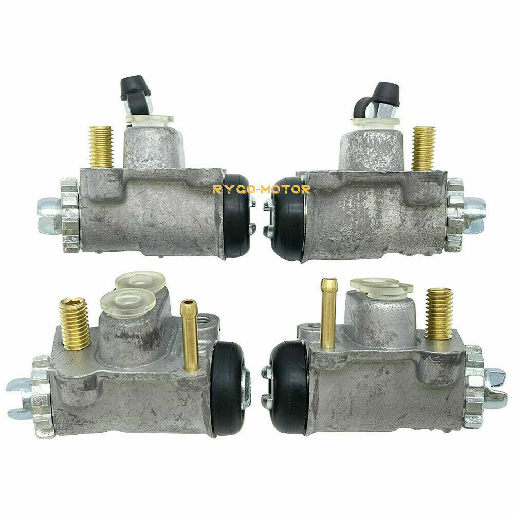 Front Brake Wheel Cylinders W/Shoes Kit for Honda TRX300FW FourTrax300 1988-2000