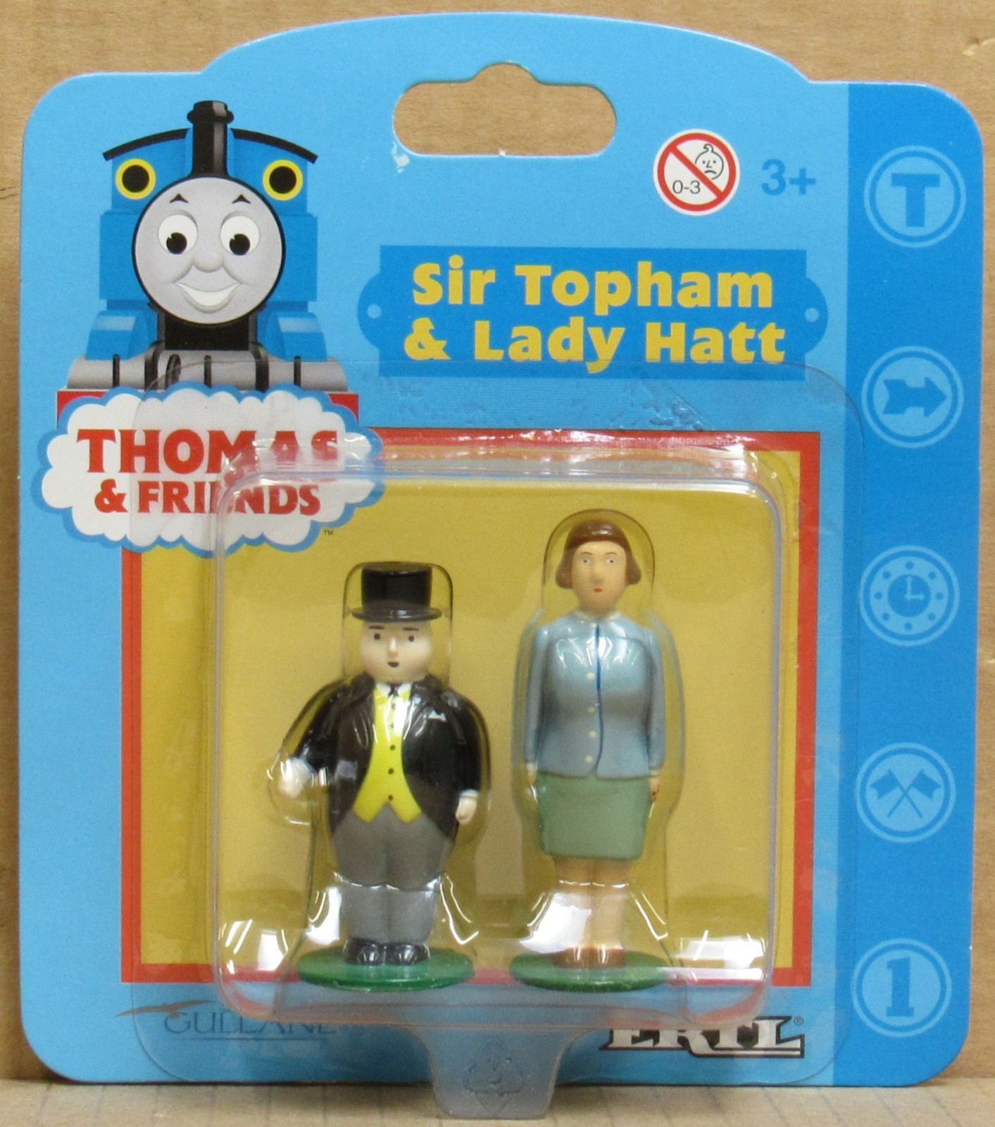 ERTL 34624 - Thomas the Tank Engine & Friends "Sir Topham & Lady Hatt" 2001 NIP