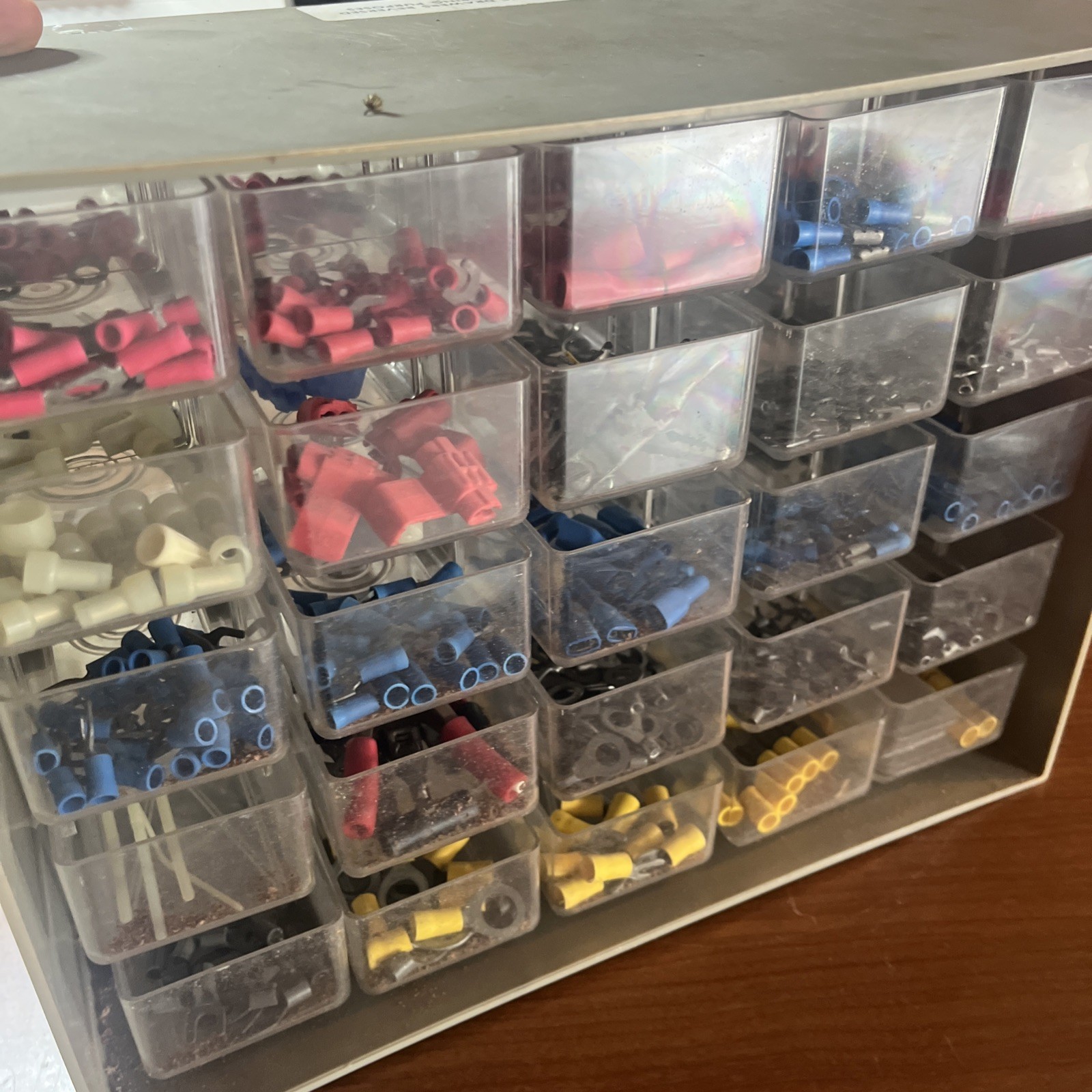 Vintage 1978 D.R.I. Industries Eden Prairie MN Electronics Parts Bin Lot Orignal