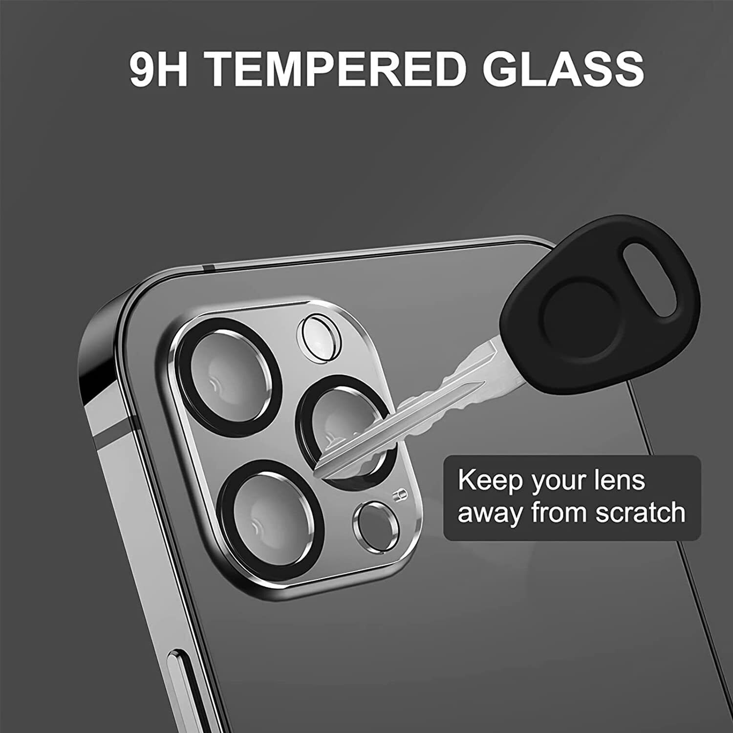 For iPhone 15 14 13 12 11 Pro Max Tempered Glass Privacy Screen Camera Protector