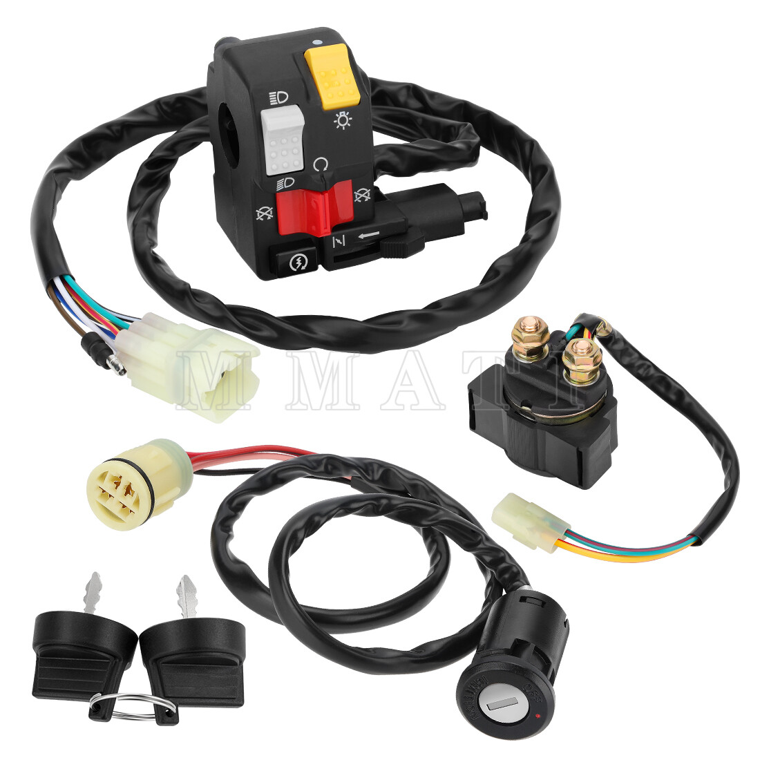 Handlebar Ignition Key Switch w/Relay for Honda Foreman 450 TRX450FM/450S 98-04