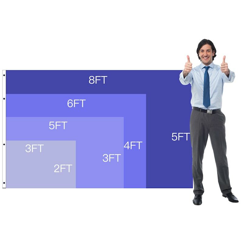 Anley Custom Flag Personalized Flags Banners - Print Your Own Logo Image Text