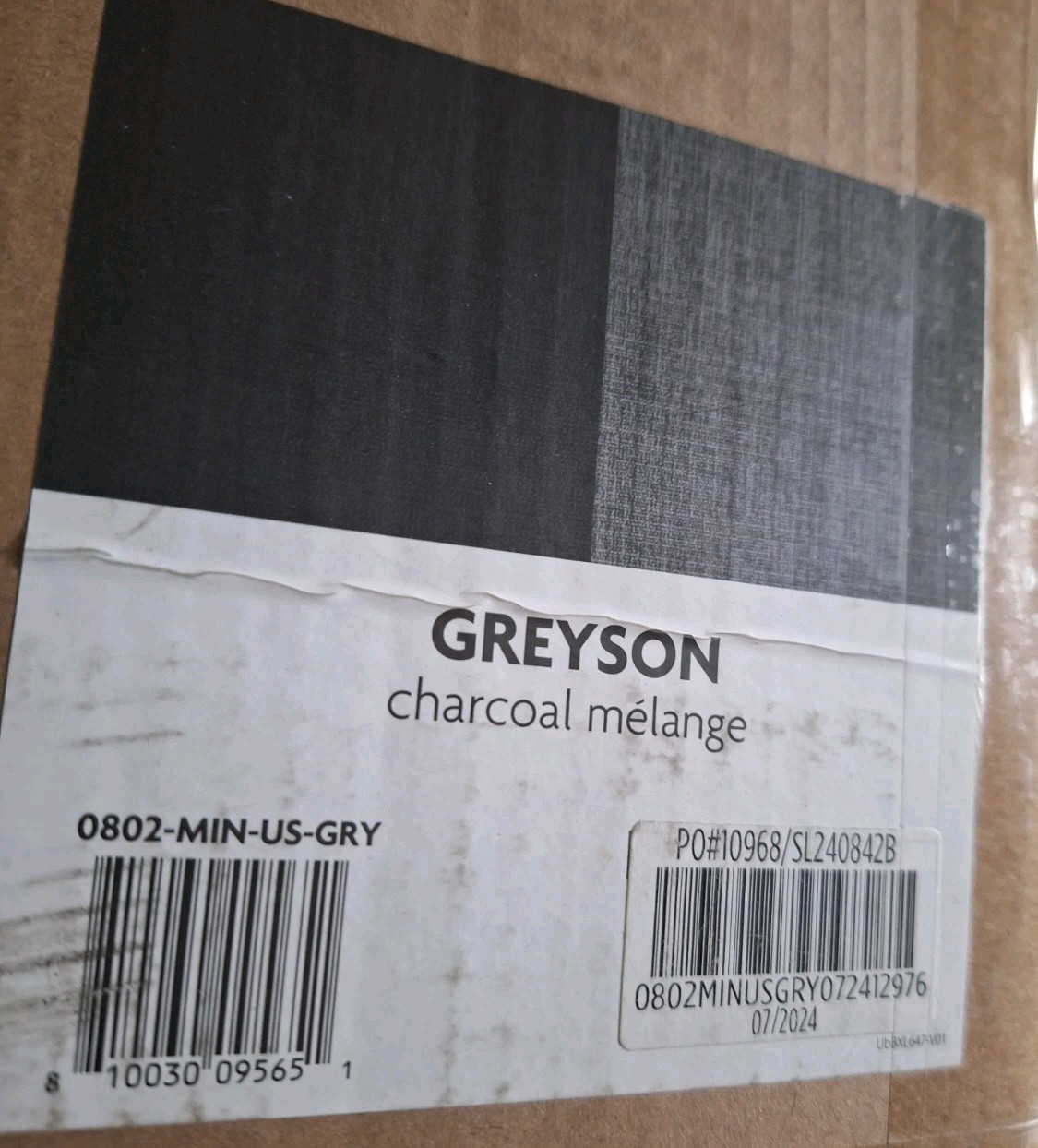 Uppababy Minu V2 compact, lightweight stroller Grayson Collor