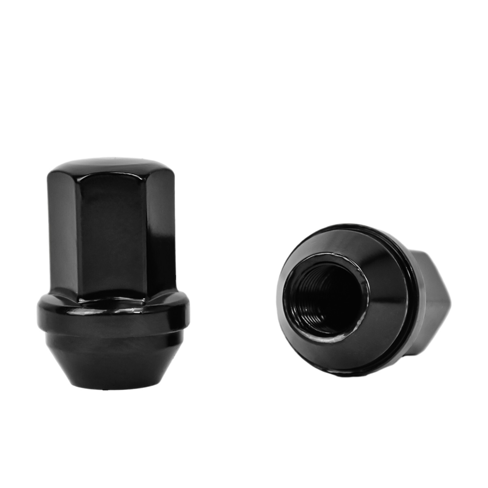 (24) 14x1.5 Black Factory Style Lug Nuts for Chevy Silverado 1500 Tahoe Colorado