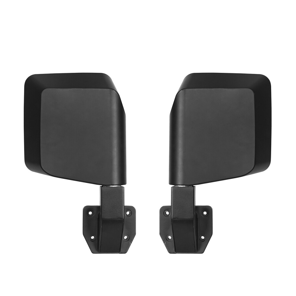 Hooke Road Tube Half Doors + Mirrors Fit 18-24 Jeep Wrangler JL Gladiator JT