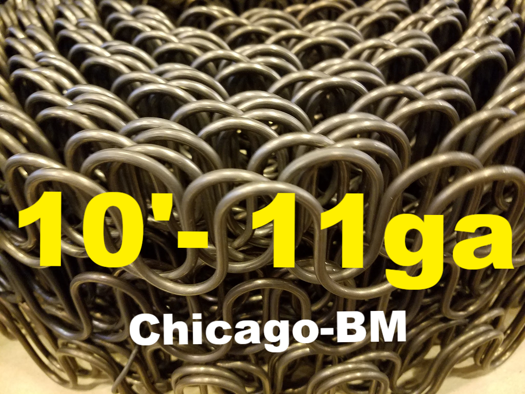 10 Feet 11 Zag-11ga Springs Furniture-Auto Upholstery -Made In U.S.A.