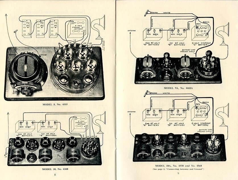 Atwater Kent Open Mounted Sets Breadboards Instructions Manual