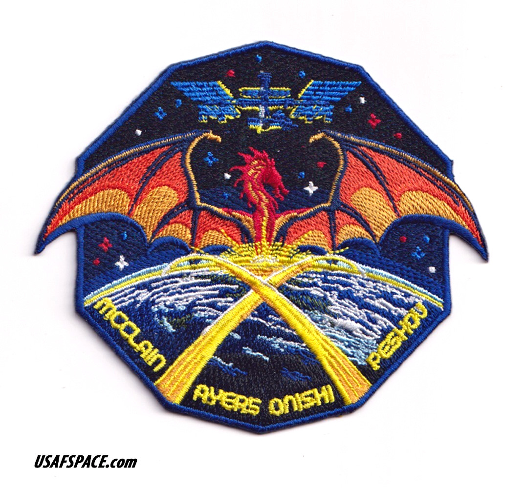 Authentic CREW-10 NASA SPACEX ISS Mission CREW DRAGON SPACE PATCH