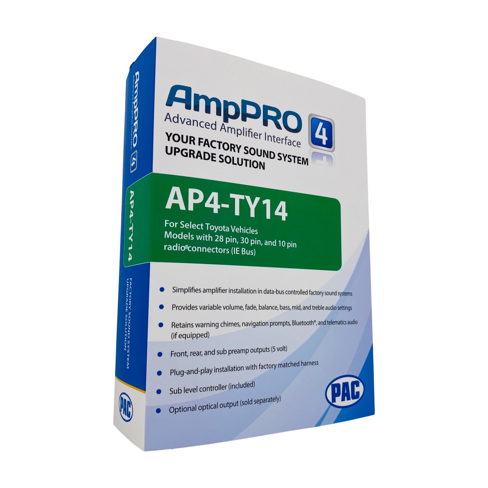 PAC AP4-TY14 Amplifier Integration Interface for 2022-2026 Toyota w/JBL System