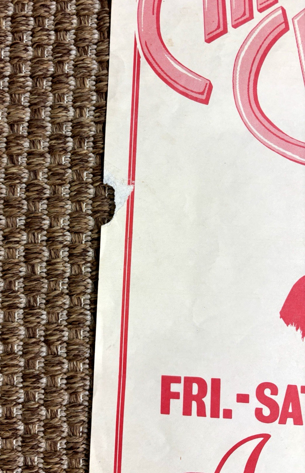 Vintage Clifton Chenier Antone's Poster - Oct. 15-16