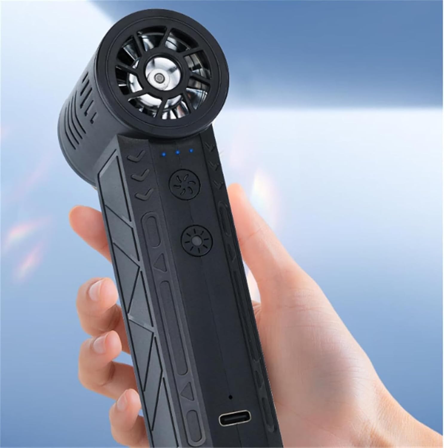 Compressed Air Duster Fulljion 3-Gear to 130,000 RP Electric Air Duster Portable