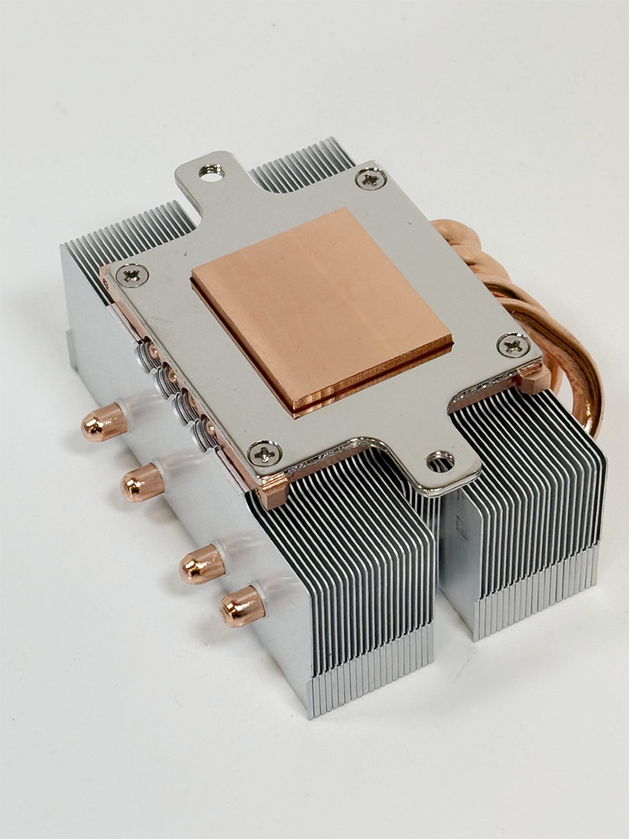 Copper Pipe Heatsink 95mm x 80mm x 45mm with Thermal Fluid Inside