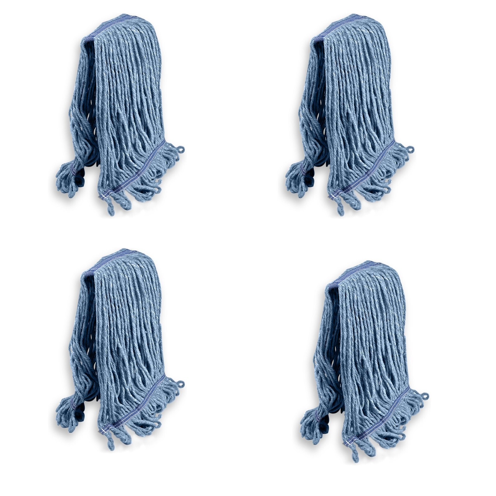 Commercial Wet Mop Head Replacement Refills, Heavy Duty Loop End Mops