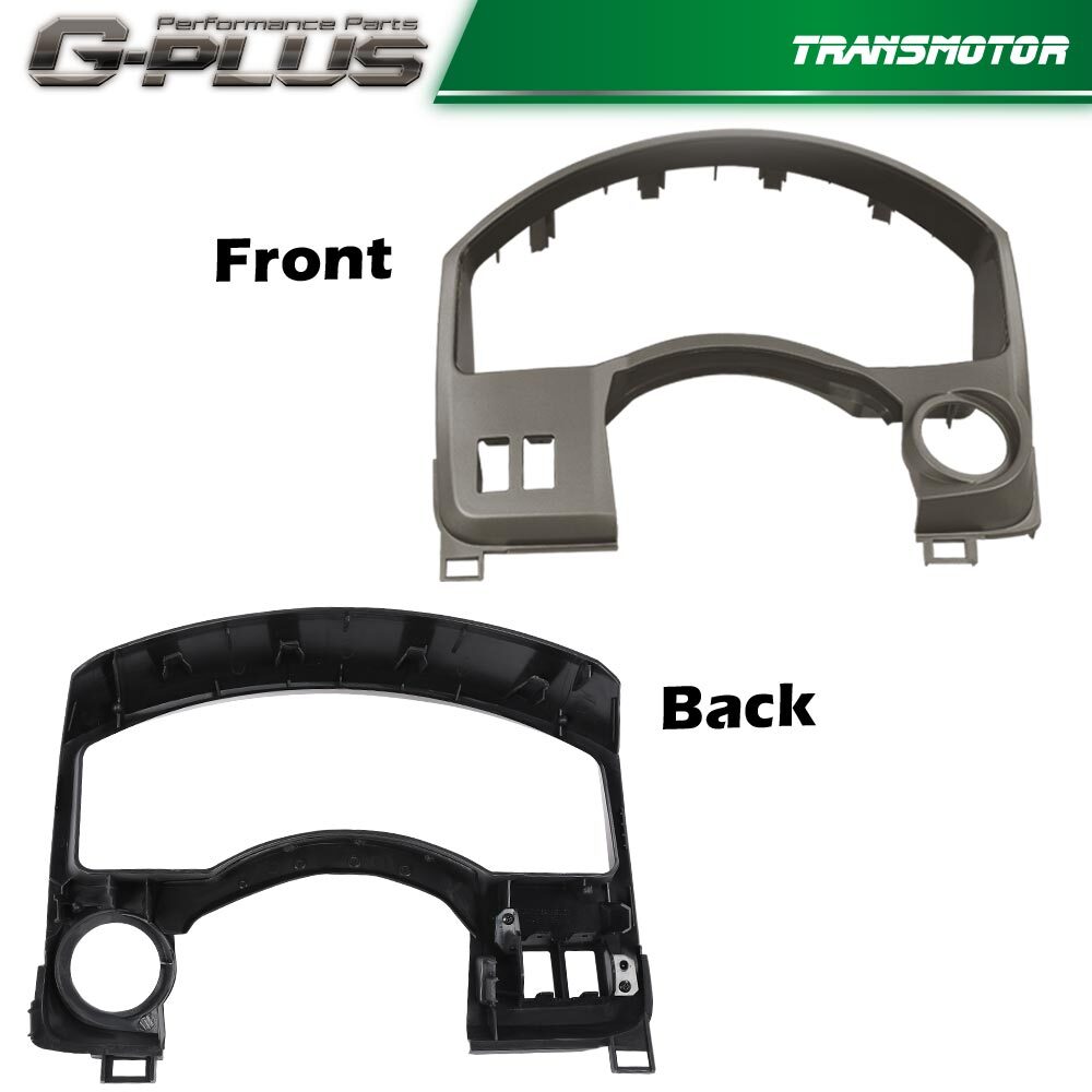 Fit For 04-06 Nissan Titan Armada Instrument Cluster Dash Panel Gauge Trim Bezel