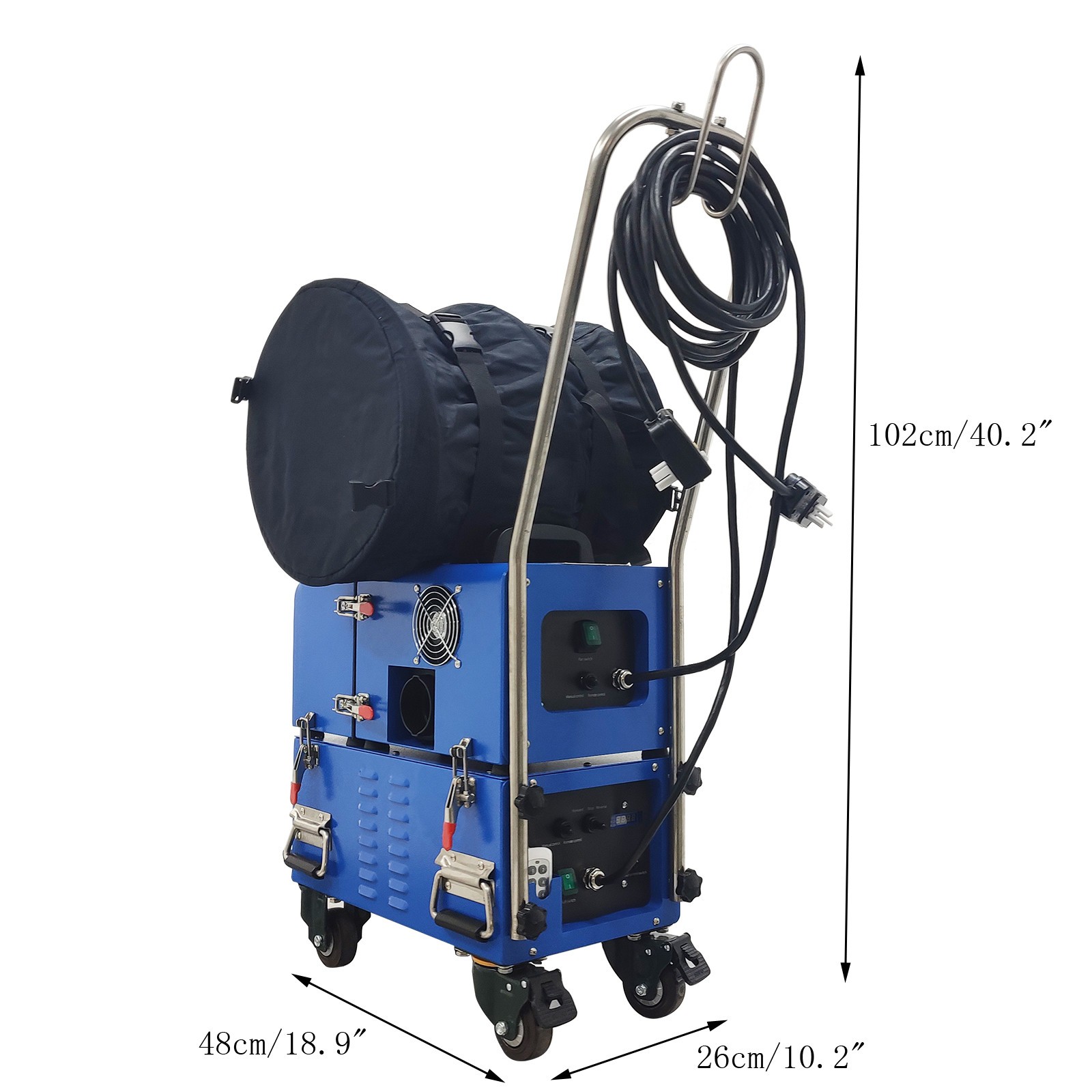 110V/220V Fresh Air Duct Cleaning Machine with Sweeping &Vacuum Suction