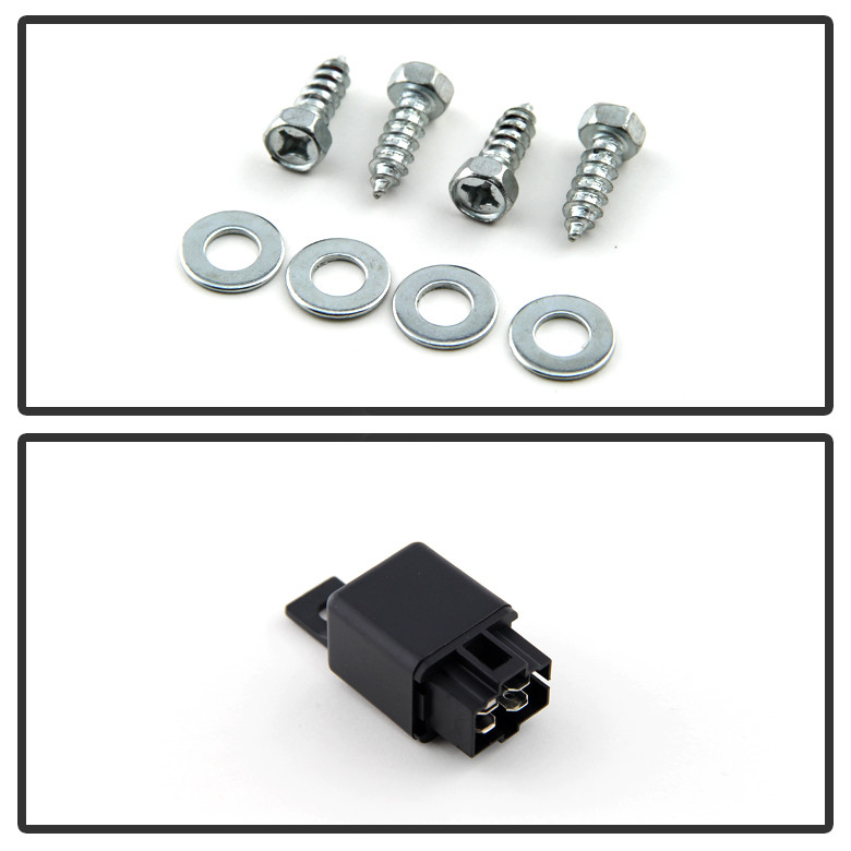 2011-2017 Dodge Grand Caravan Bumper Fog Lights Driving Lamps+Switch Left+Right