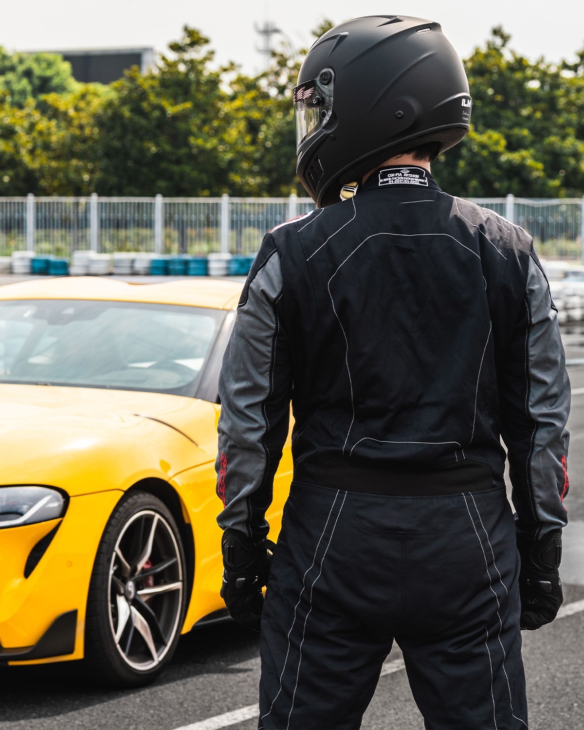 ILM Refurbished Snell SA2020 Full Face Racing Helmet Lightweight Fiberglass 890