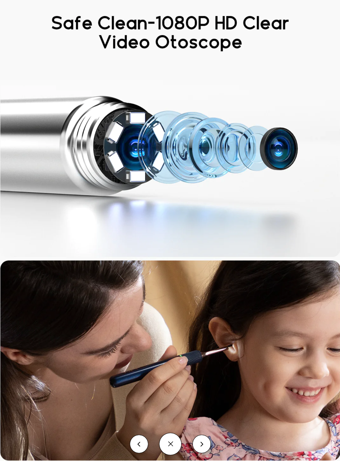 BEBIRD Note5 Pro Visual Smart 10 Megapixel HD Ear Wax Removal Endoscope Camera