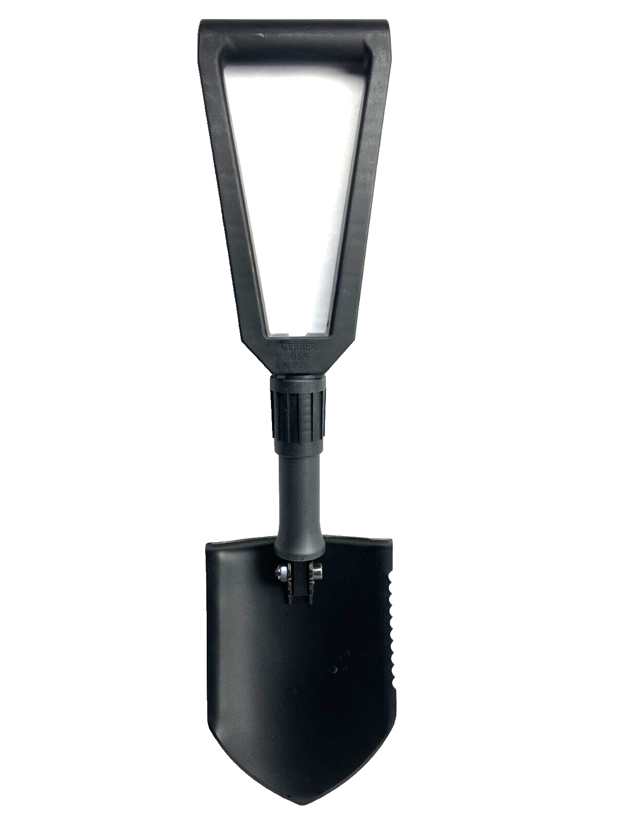 USMC Gerber 2000 MINT Entrenching E Tool Trifold Shovel w/ Pouch Coyote Marine