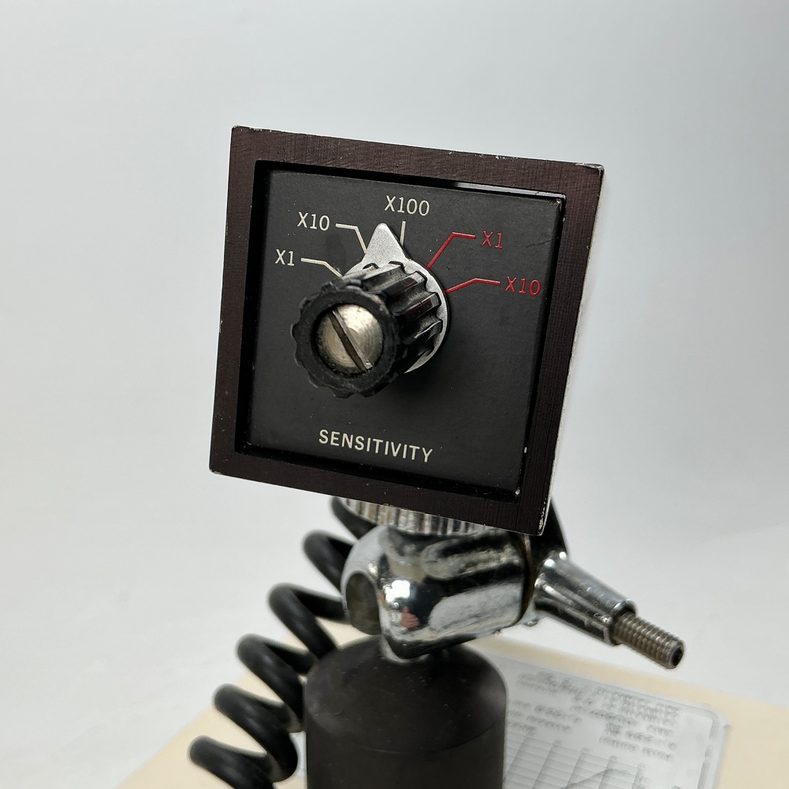 EG&G Lite-Mike 560A 561 Detector Head Optical Light Meter Photometer Powers On