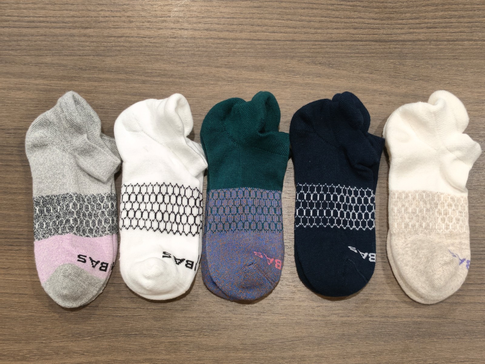 [100% AUTHENTIC] 5 PACKS Women's Tri-Block Bombas Socks🐝 S, M, L (Multi Colors)