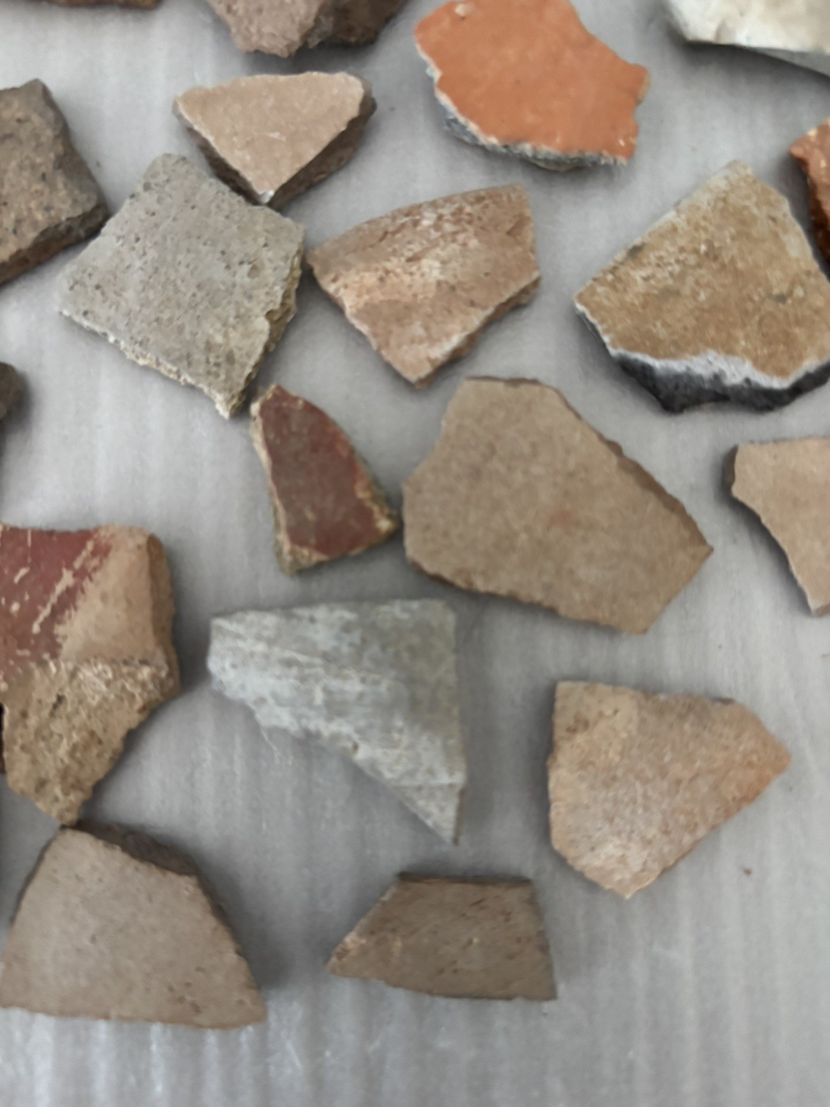 30+ Ancient Anasazi Native American Pottery Shards Arizona L10-E FREE SHIP